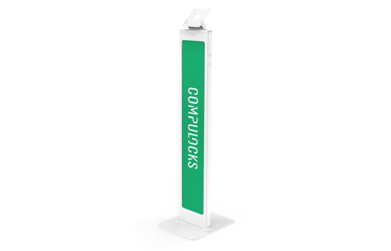 Brandable VESA Mount Security Floor Stand - Tiltable display Floor Stand