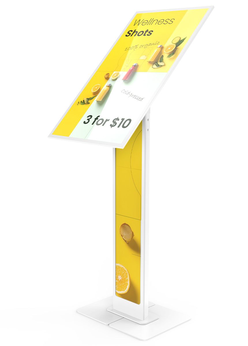 VESA Floor Stand for the Samsung E-Paper Smart Signage