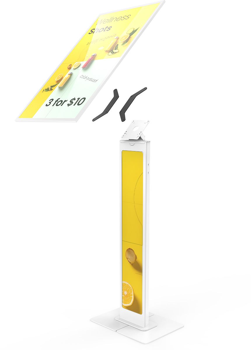 VESA Floor Stand for the Samsung E-Paper Smart Signage